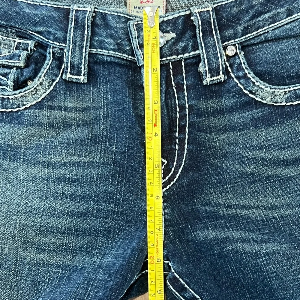 True Religion Dark Blue Flared Jeans - Picture 6 of 13